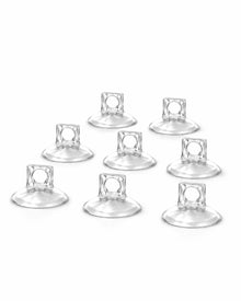 8x Hoogwaardige Zuignappen voor Slang 6/4mm en Glazen Apparatuur