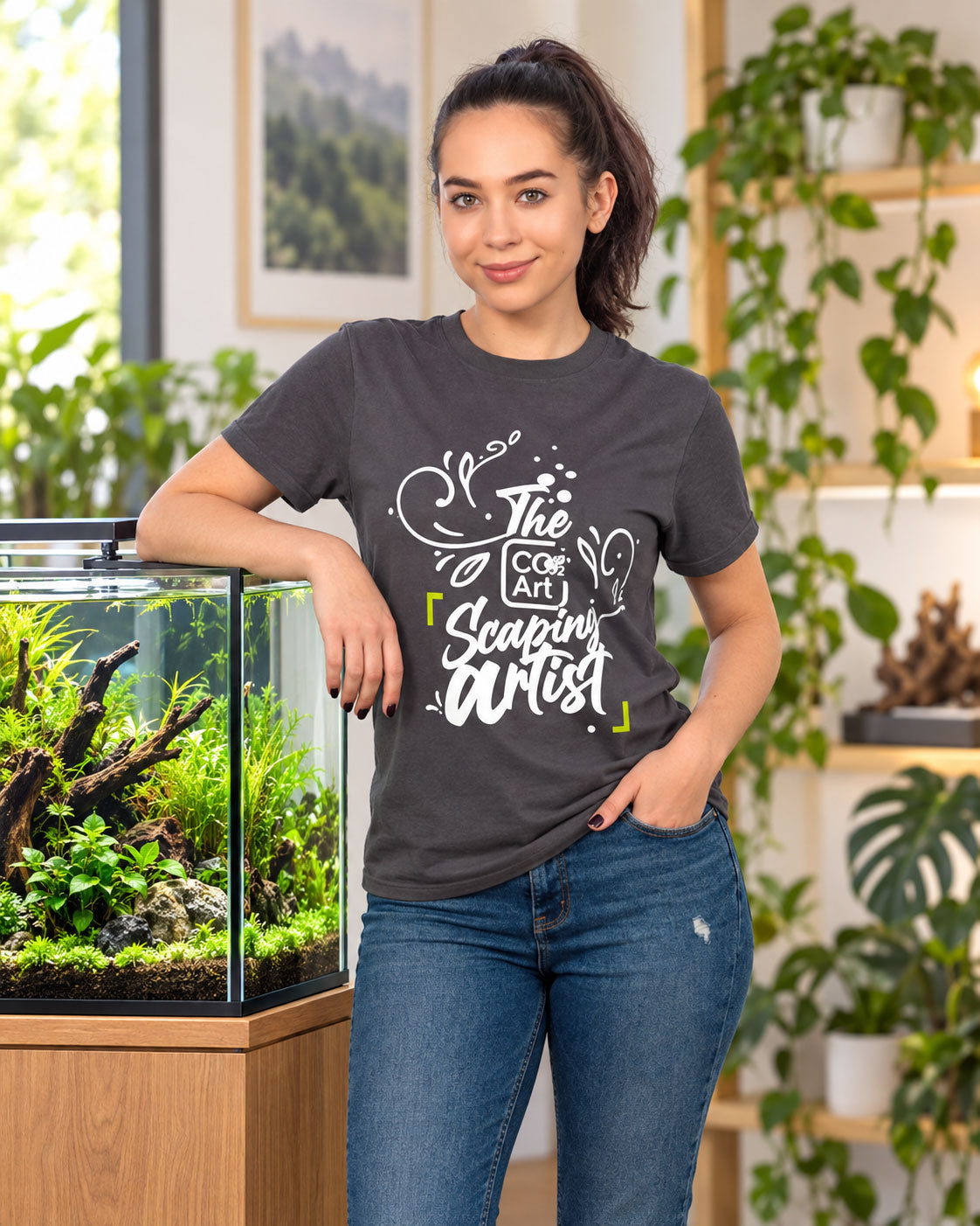 CO2Art Scaping Artist T-shirt in Limited Edition